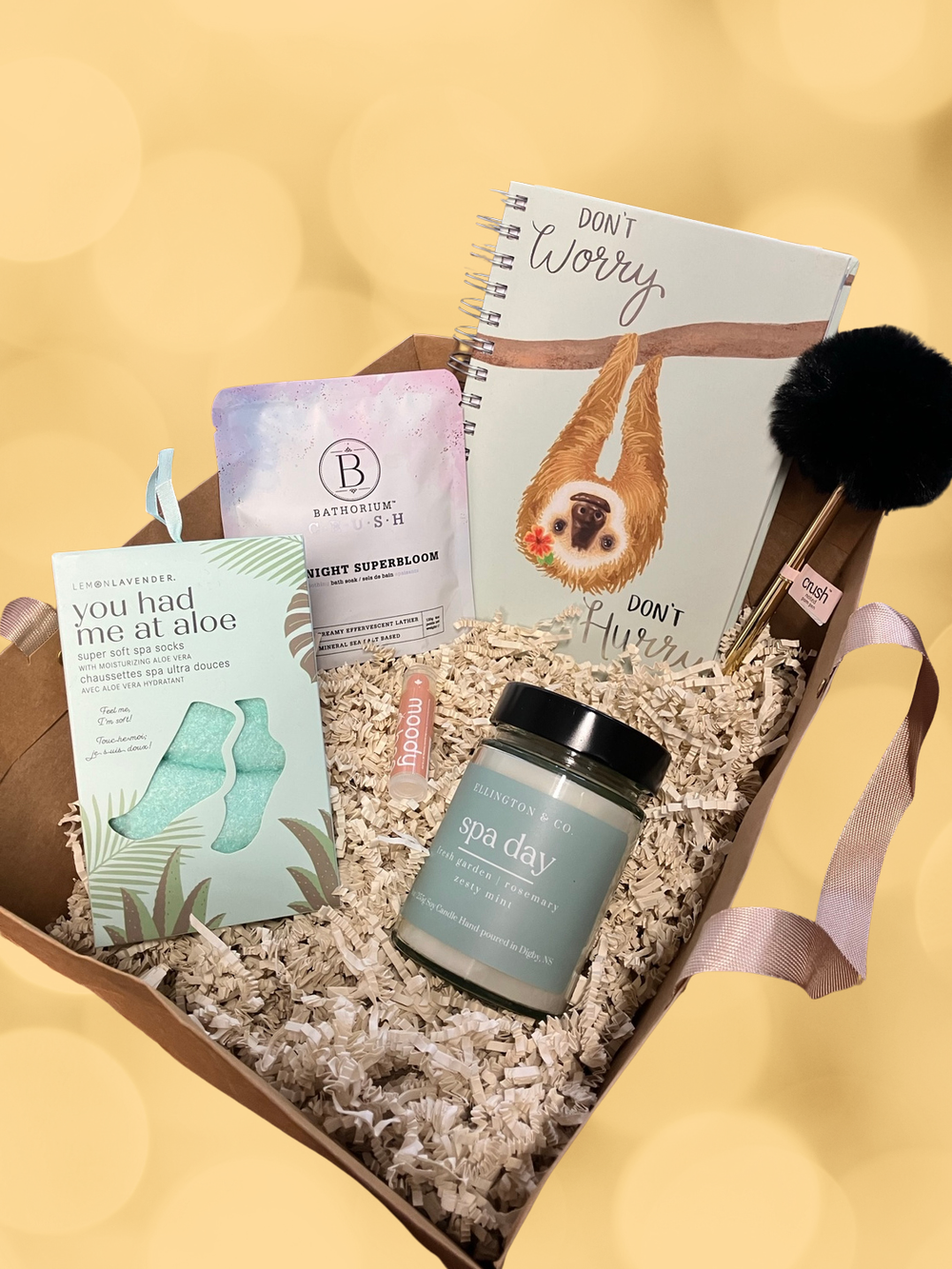 Spa Day Gift Basket