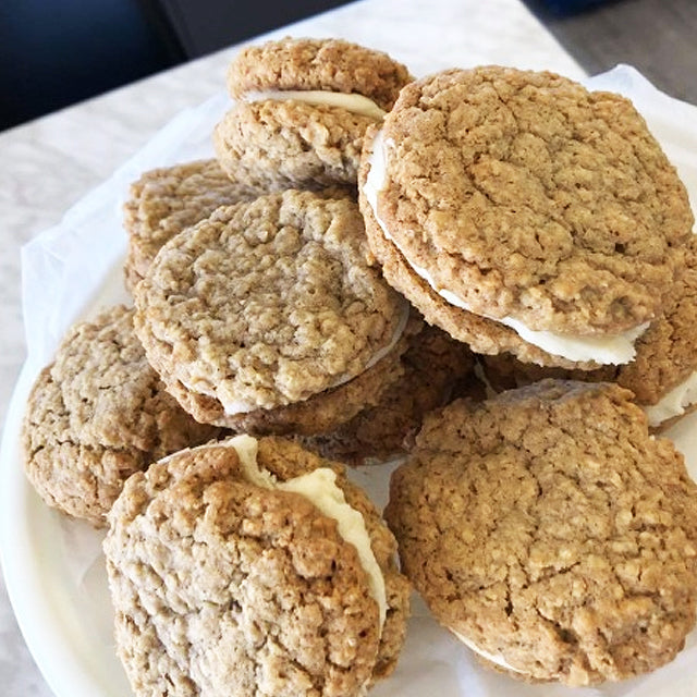 Zesty Lemon - Oatmeal Cookie Pie