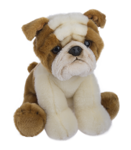 Bulldog Plush 12" Heritage Collection