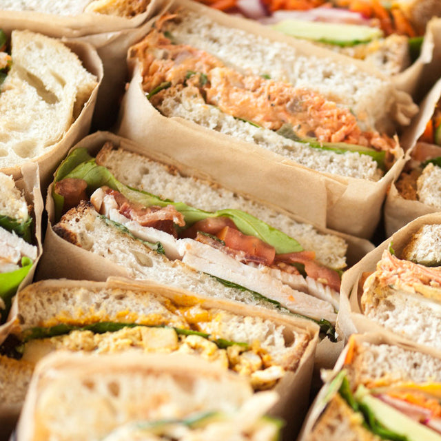 Food order options from local vendors