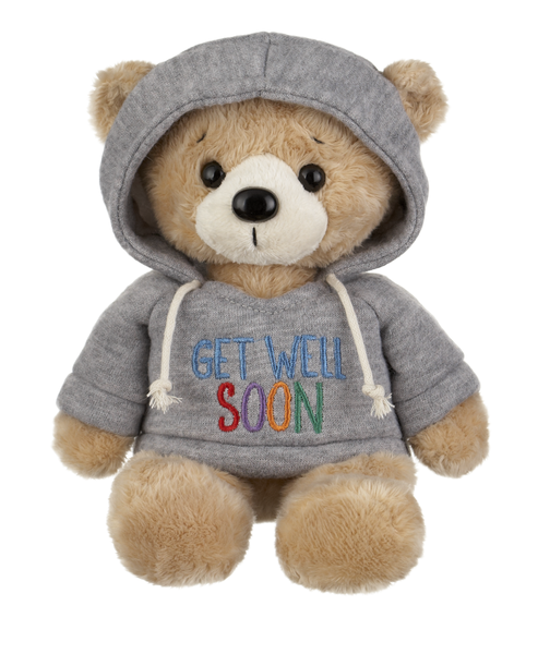 Hoodie Bear - Get Well Soon