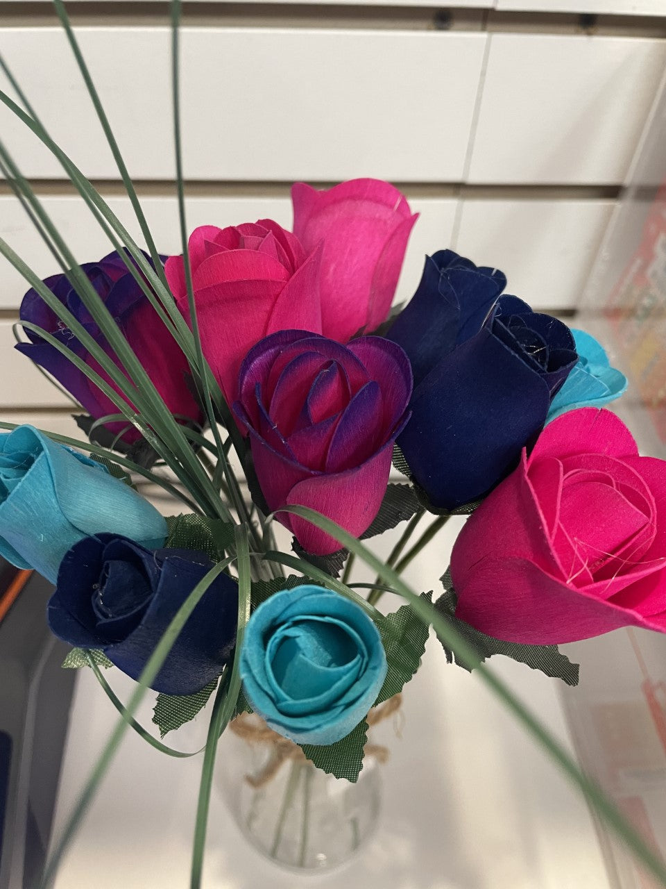 Wooden Roses - Dozen